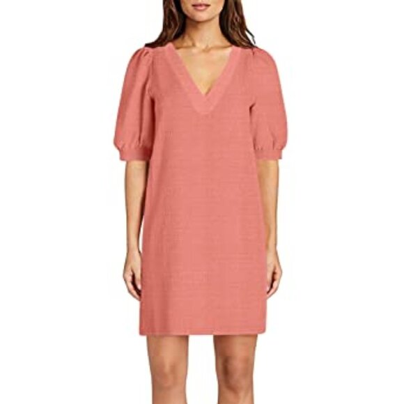 BB DAKOTA womens Fields of Gold Dress, Deep Lipstick, Medium US - Picture 1 of 1